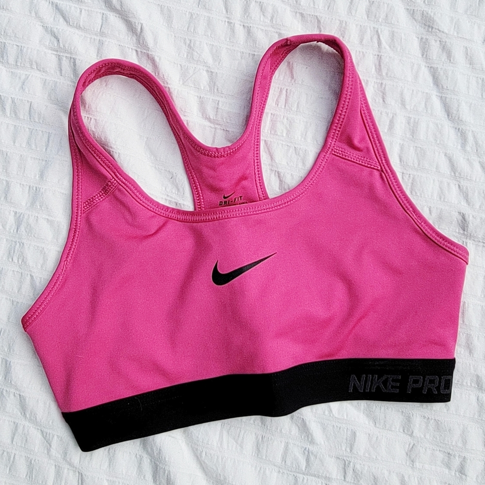 Nike Pro Pink Sports Bra
